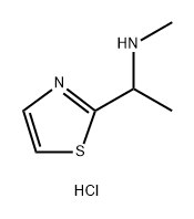 methyl[1-(1,3-thiazol-2-yl)ethyl]amine dihydrochloride Structure