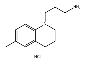 3-(6-methyl-1,2,3,4-tetrahydroquinolin-1-yl)propan-1-amine dihydrochloride Structure