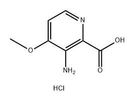 3-amino-4-methoxypyridine-2-carboxylic acid hydrochloride Structure