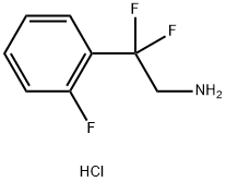 Benzeneethanamine, β,β,2-trifluoro-, hydrochloride (1:1) Structure