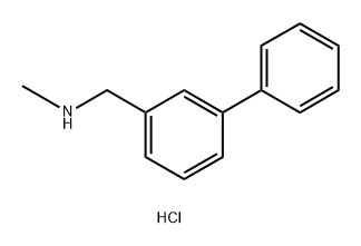 ({[1,1'-biphenyl]-3-yl}methyl)(methyl)amine hydrochloride Structure