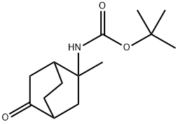 tert-butyl N-{2-methyl-5-oxobicyclo[2.2.2]octan-2-yl}carbamate 구조식 이미지