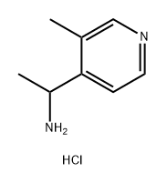 1-(3-methylpyridin-4-yl)ethan-1-amine dihydrochloride Structure