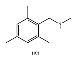 methyl[(2,4,6-trimethylphenyl)methyl]amine hydrochloride Structure