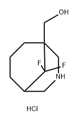 {9,9-difluoro-3-azabicyclo[3.3.1]nonan-1-yl}methanol hydrochloride Structure