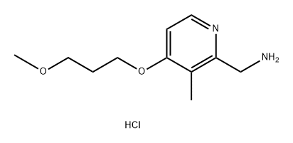 1-[4-(3-methoxypropoxy)-3-methylpyridin-2-yl]met
hanamine dihydrochloride Structure