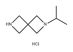 2-(propan-2-yl)-2,6-diazaspiro[3.3]heptane dihydrochloride Structure