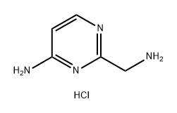 2-(aminomethyl)pyrimidin-4-amine dihydrochloride Structure