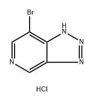 7-bromo-3H-[1,2,3]triazolo[4,5-c]pyridine hydrochloride Structure