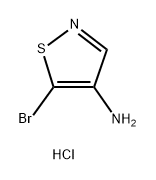 5-bromo-1,2-thiazol-4-amine hydrochloride Structure