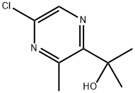 5-Chloro-aa,3-trimethyl-2-pyrazinemethanol 구조식 이미지