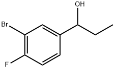 1-(3-bromo-4-fluorophenyl)propan-1-ol Structure