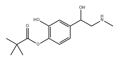 4-Pivaloyl racepinephrine Structure