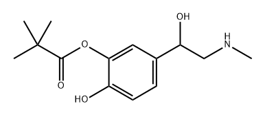 5-Pivaloyl racepinephrinea Structure