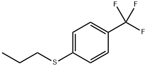 propyl(4-(trifluoromethyl)phenyl)sulfane Structure