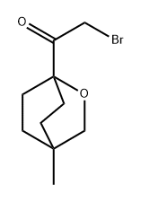 2-Bromo-1-(4-methyl-2-oxabicyclo[2.2.2]octan-1-yl)ethanone Structure