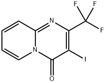 3-Iodo-2-(trifluoromethyl)-4H-pyrido[1,2-a]pyrimidin-4-one Structure