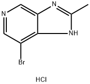 7-bromo-2-methyl-1H-imidazo[4,5-c]pyridine hydrochloride Structure