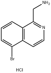 1-(5-bromoisoquinolin-1-yl)methanamine dihydrochloride Structure