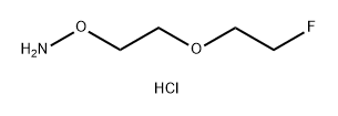 O-[2-(2-fluoroethoxy)ethyl]hydroxylamine hydrochloride 구조식 이미지