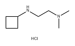 N-[2-(dimethylamino)ethyl]cyclobutanamine dihydrochloride Structure