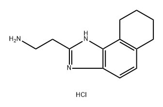 2-{1H,6H,7H,8H,9H-naphtho[1,2-d]imidazol-2-yl}ethan-1-amine dihydrochloride 구조식 이미지