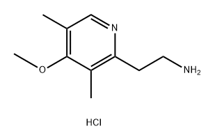 2-(4-methoxy-3,5-dimethylpyridin-2-yl)ethan-1-amine dihydrochloride Structure