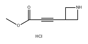 methyl 3-(azetidin-3-yl)prop-2-ynoate hydrochloride Structure