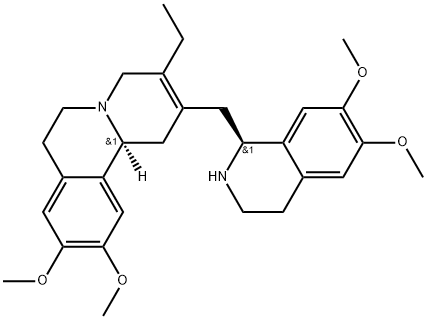 Emetan, 2,3-didehydro-6',7',10,11-tetramethoxy-, (1'β)- (9CI) Structure