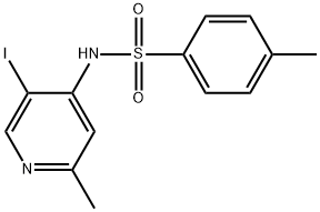 N-(5-Iodo-2-methyl-4-pyridinyl)-4-methylbenzenesulfonamide Structure