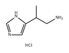 2-(1H-Imidazol-4-yl)propan-1-amine hydrochloride Structure