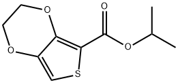 1-Methylethyl 2,3-dihydrothieno[3,4-b]-1,4-dioxin-5-carboxylate Structure