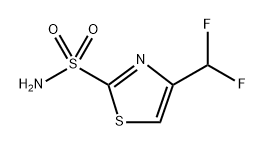 4-(Difluoromethyl)thiazole-2-sulfonamide Structure