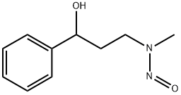 Benzenemethanol, α-[2-(methylnitrosoamino)ethyl]- Structure