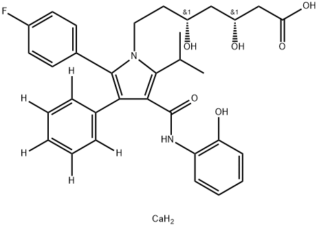 Ortho-Hydroxy atorvastatin calcium salt 구조식 이미지