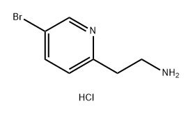 2-Pyridineethanamine, 5-bromo-, hydrochloride (1:2) Structure