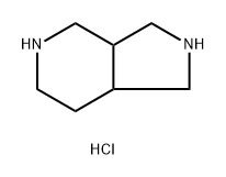 octahydro-1H-pyrrolo[3,4-c]pyridine dihydrochloride Structure