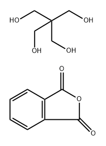 1,3-Isobenzofurandione, polymer with 2,2-bis(hydroxymethyl)-1,3-propanediol Structure