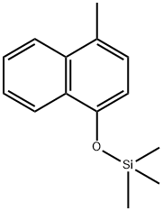 trimethyl((4-methylnaphthalen-1-yl)oxy)silane 구조식 이미지