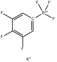 Potassium (3,4,5-trifluorophenyl)trifluoroborate Structure