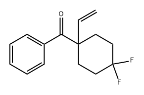 Methanone, (1-ethenyl-4,4-difluorocyclohexyl)phenyl- 구조식 이미지