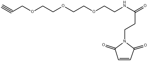 Propargyl-PEG4-BMPA Structure