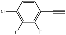 1-Chloro-4-ethynyl-2,3-difluorobenzene Structure