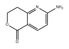 2-Amino-7,8-dihydro-5H-pyrano[4,3-b]pyridin-5-one Structure