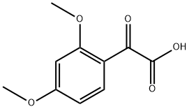 Benzeneacetic acid, 2,4-dimethoxy-α-oxo- 구조식 이미지