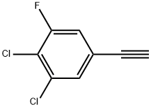 1,2-Dichloro-5-ethynyl-3-fluorobenzene Structure