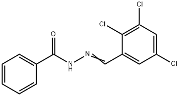 N'-[(E)-(2,3,5-trichlorophenyl)methylidene]benzohydrazide Structure