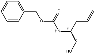 benzyl (R)-(1-hydroxypent-4-en-2-yl)carbamate Structure