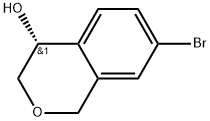 (R)-7-bromoisochroman-4-ol Structure