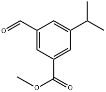 Methyl 3-formyl-5-isopropylbenzoate Structure